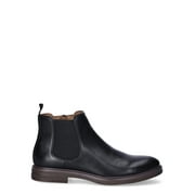 Madden NYC Men's Shoes Chelsea Boot, Flat Heel Black, 9 5