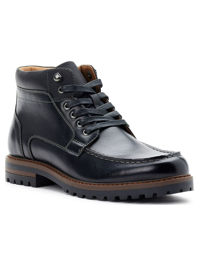 Madden NYC Men's Tristen Lug Sole Moc Toe Boots