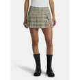 thumbnail image 1 of Madden NYC Women's Pleated Plaid Mini Skort, Sizes XXS-XXL, 1 of 5