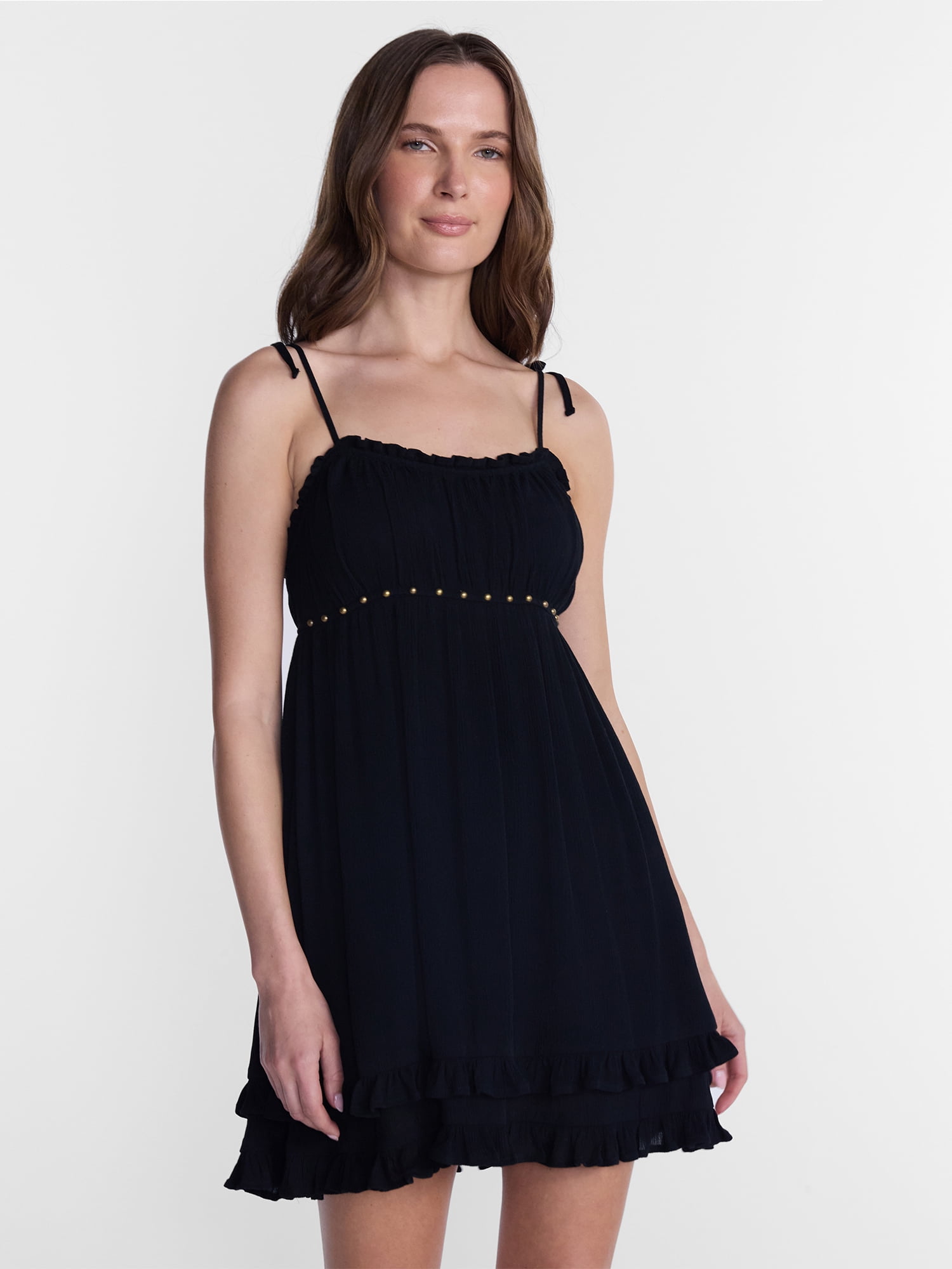 Madden NYC Women’s Ruffle Mini Dress, Sizes XXS-XXL