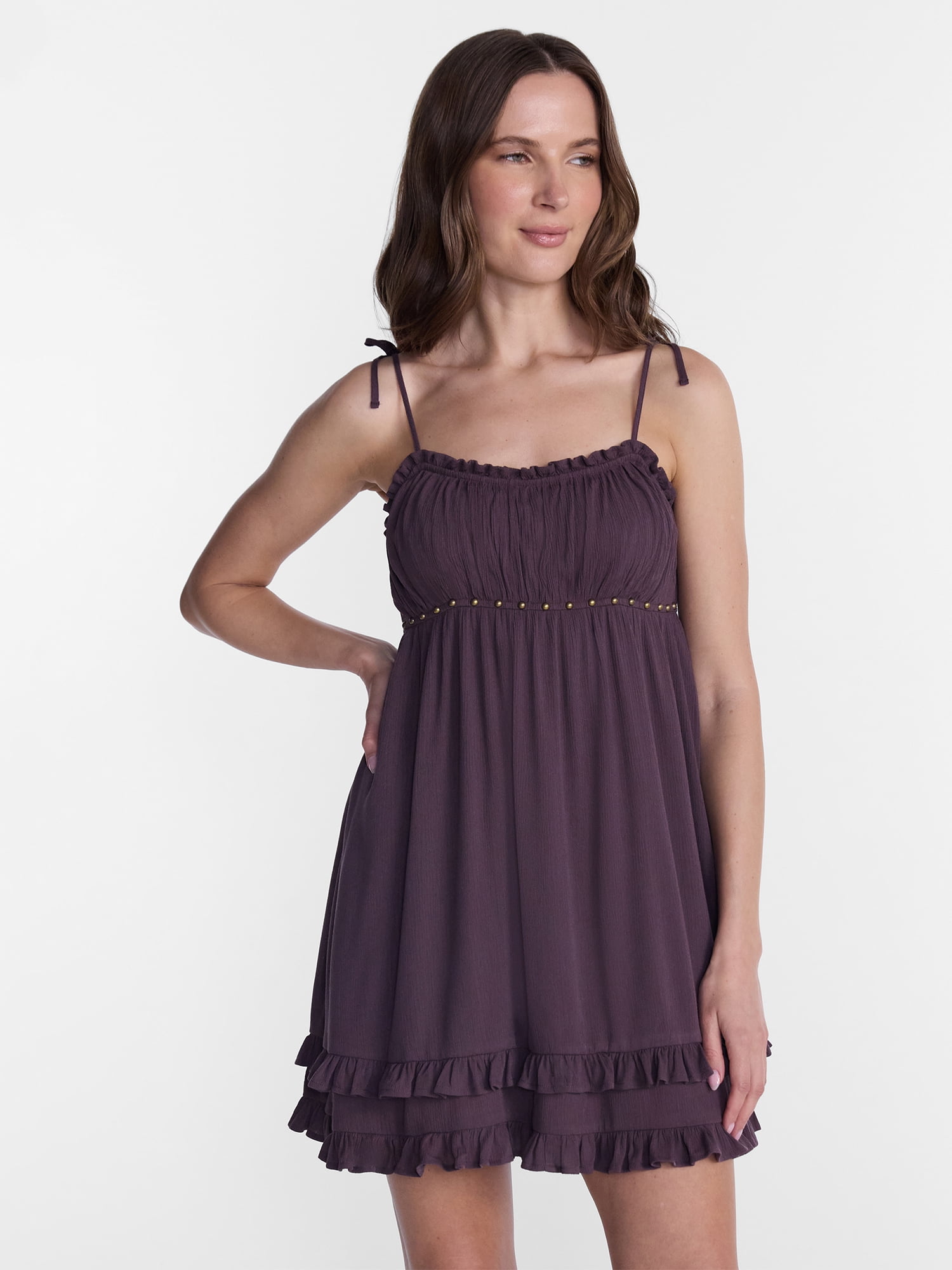 Madden NYC Women’s Ruffle Mini Dress, Sizes XXS-XXL