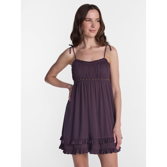 Madden NYC Women’s Ruffle Mini Dress, Sizes XXS-XXL