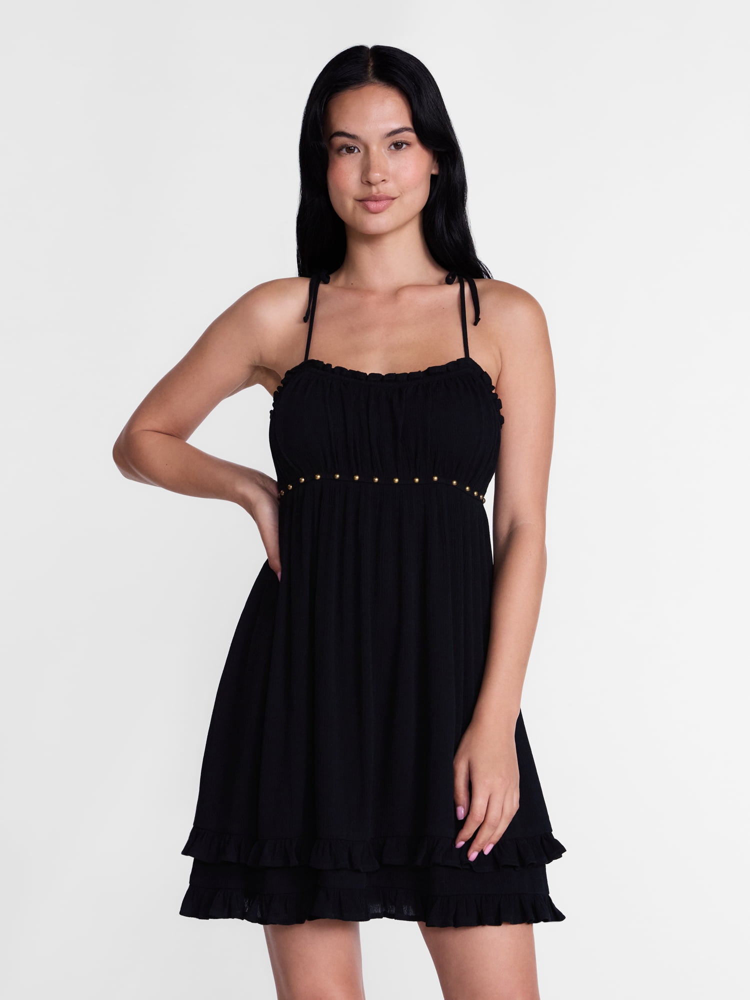Madden NYC Women’s Ruffle Mini Dress, Sizes XXS-XXL