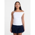 thumbnail image 1 of Madden NYC Women's Sleeveless Ruched Top, Sizes XXS-XXL, 1 of 5
