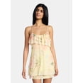 thumbnail image 1 of Madden NYC Women's Sleeveless Ruffle Mini Dress, Sizes XXS-XXL, 1 of 5