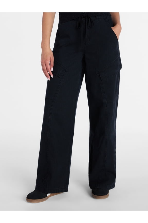Wide Leg Cargo Pants, 32” Inseam, Sizes XXS-XXL