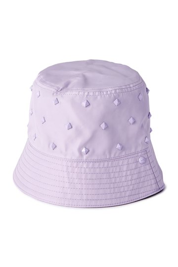Lila color hat studded Purple Cowboy Hat With Rhinestone Fringe and Rhinestone Hat  main image 3