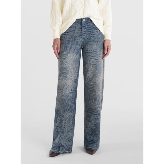 Madden NYC Women's The It Girl Ultra 90s Jeans, Sizes 00-18