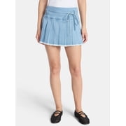 Women’s Tie Front Skort, Sizes XXS-XXL