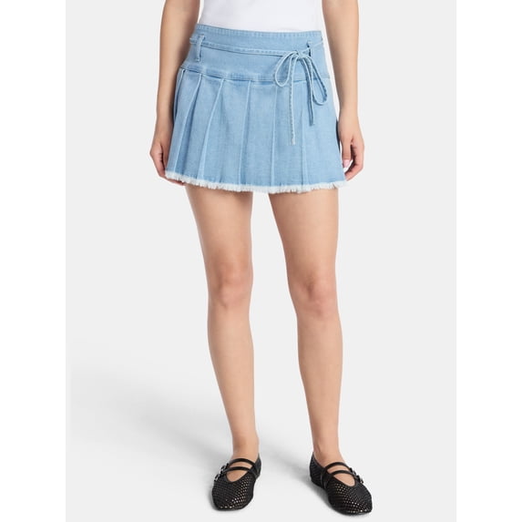 Madden NYC Women’s Tie Front Skort, Sizes XXS-XXL