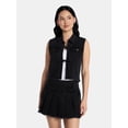 thumbnail image 1 of Madden NYC Women’s Tie Front Denim Vest, Sizes XXS-XXL, 1 of 5