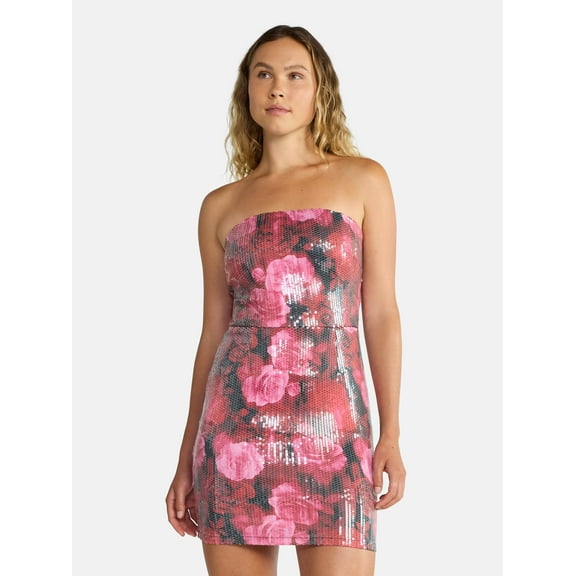 Madden NYC Women's Sequin Mini Tube Dress, Sizes XXS-XXL