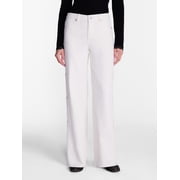 Madden NYC Women’s Ultra 90's Jeans with Bow Embroidery, 32'' Inseam, Sizes 00-18