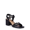 thumbnail image 1 of Madden NYC Women's Adelade Block Heel Buckle Sandals, 1 of 4