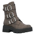 thumbnail image 1 of Madden NYC Women's Faux Leather Buckle Combat Boots, 1 of 3
