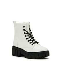 Madden NYC Women's Chunky Lug Combat Boots, Sizes 6-11