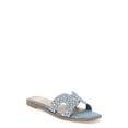 thumbnail image 1 of Madden NYC Women’s Classic Flat Slide Sandals, 1 of 6