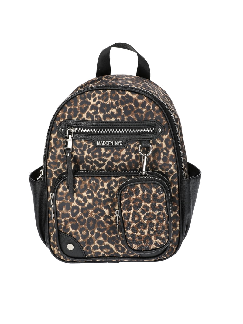 Sac à Dos Steve Madden Bailey En Nylon Gris – Modèle Femme, Petite Taille Et Bandoulière Ajustable