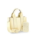 thumbnail image 1 of Madden NYC Women's Double Handle Tote Handbag, Butter Yellow, 1 of 4