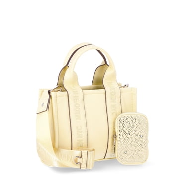 Madden NYC Women's Double Handle Tote Handbag, Butter Yellow