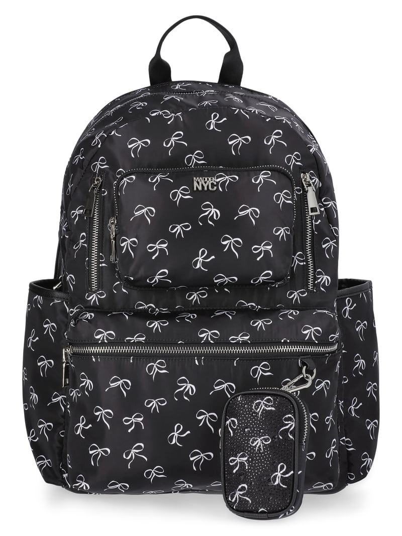Madden Girl Black and White Geometric Backpack Shop Madden Girl Backpacks on Mercari | New & Used Deals  main image 4