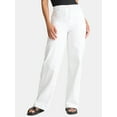 thumbnail image 1 of Madden NYC Women's Drawstring Utility Jeans, 32'' Inseam, Sizes XXS-2XL, 1 of 5