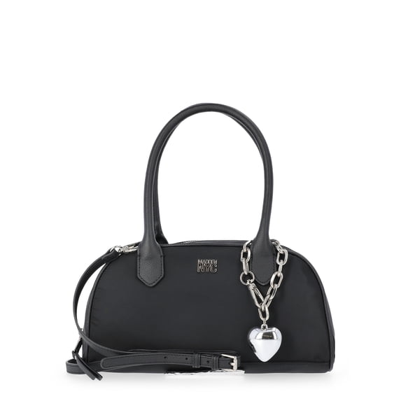 Madden NYC Women's East West Bowler Bag, Black