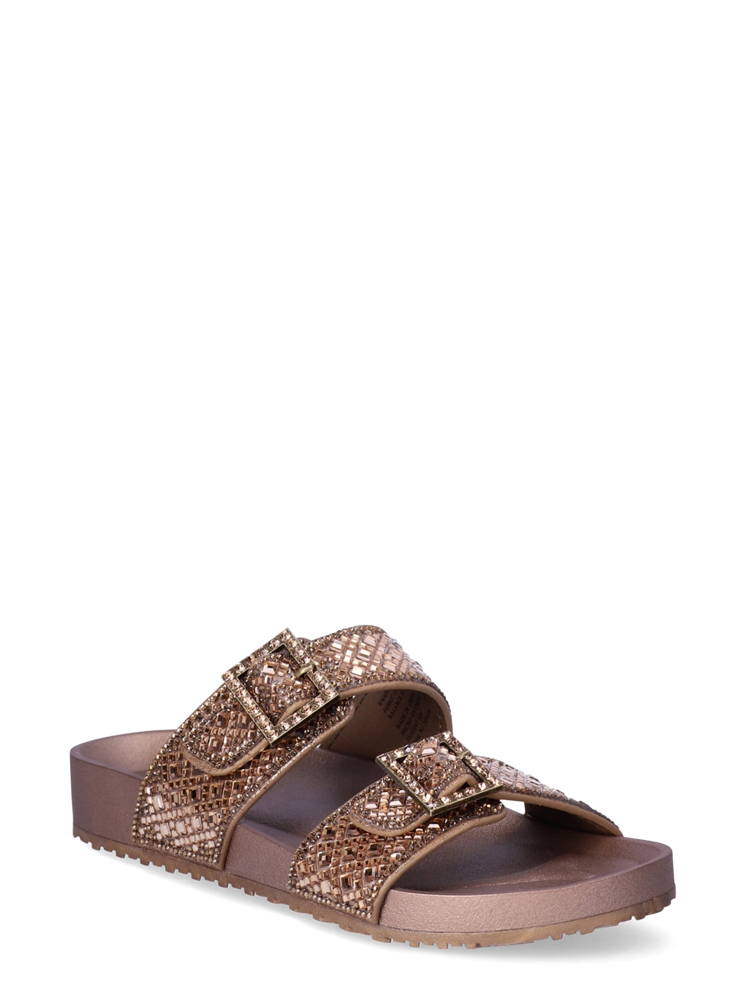 Madden NYC Women’s Electrify Footbed Sandals, Sizes 6-11 - Walmart.com