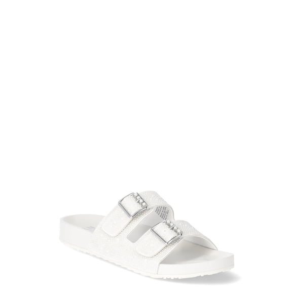 Madden NYC Women's Embellished Footbed Sandal