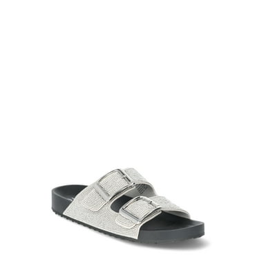 Madden NYC Women's Embellished Footbed Sandal