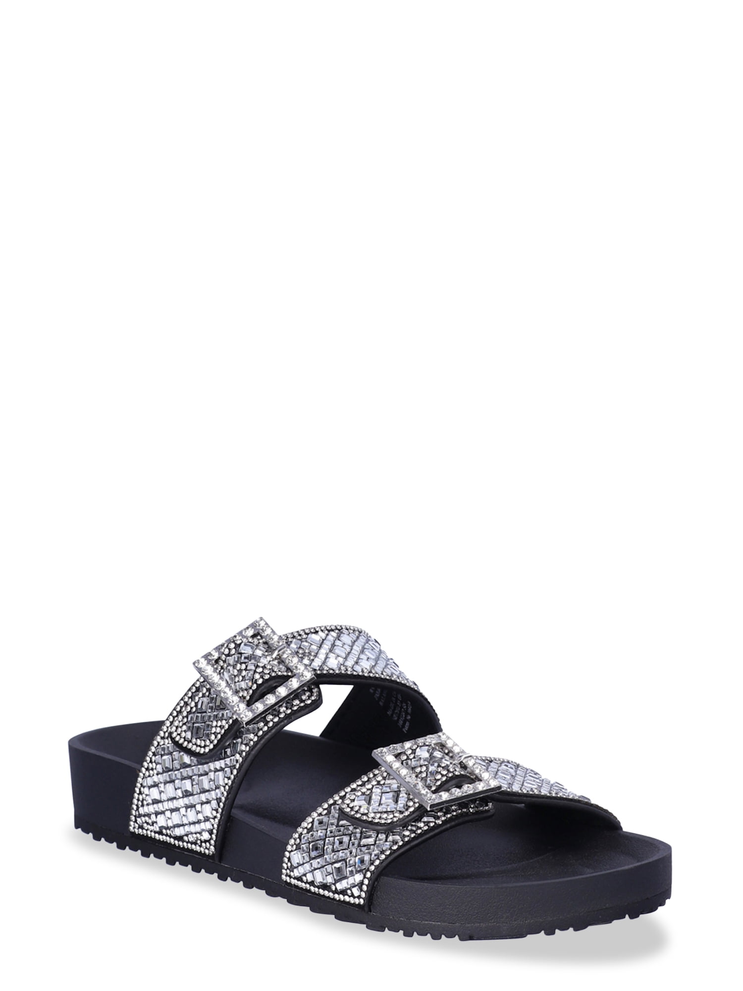 Madden NYC Women's Embellished Footbed Sandals