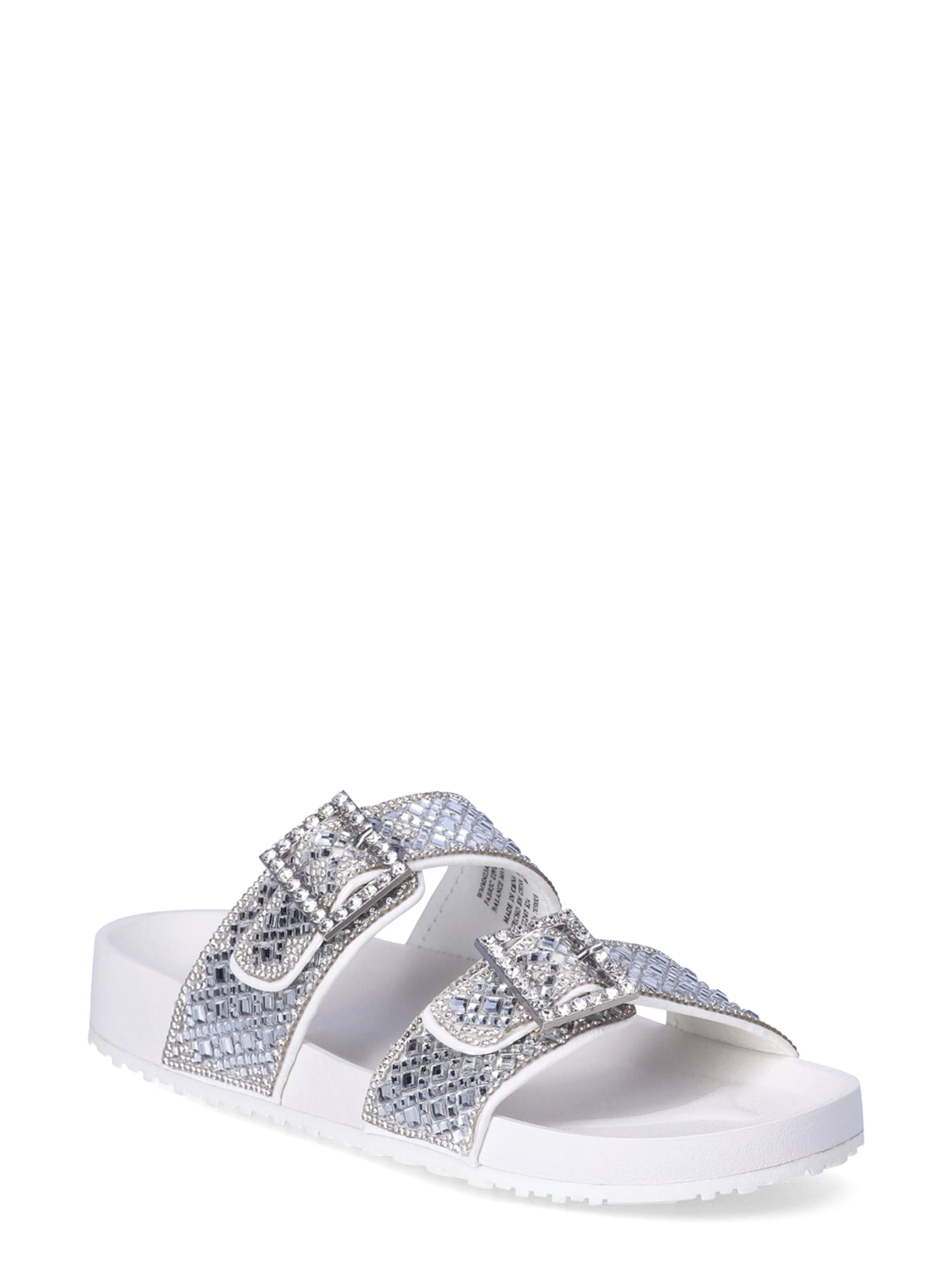 Madden NYC Women's Embellished Footbed Sandals