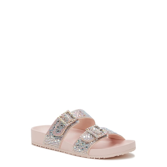 Madden NYC Women's Embellished Footbed Sandals