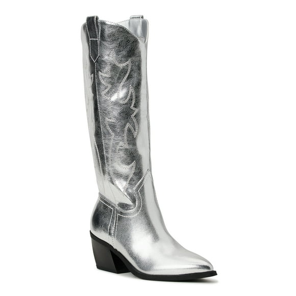 Madden NYC Women's Embroidered Tall Western Boots, Sizes 6-11