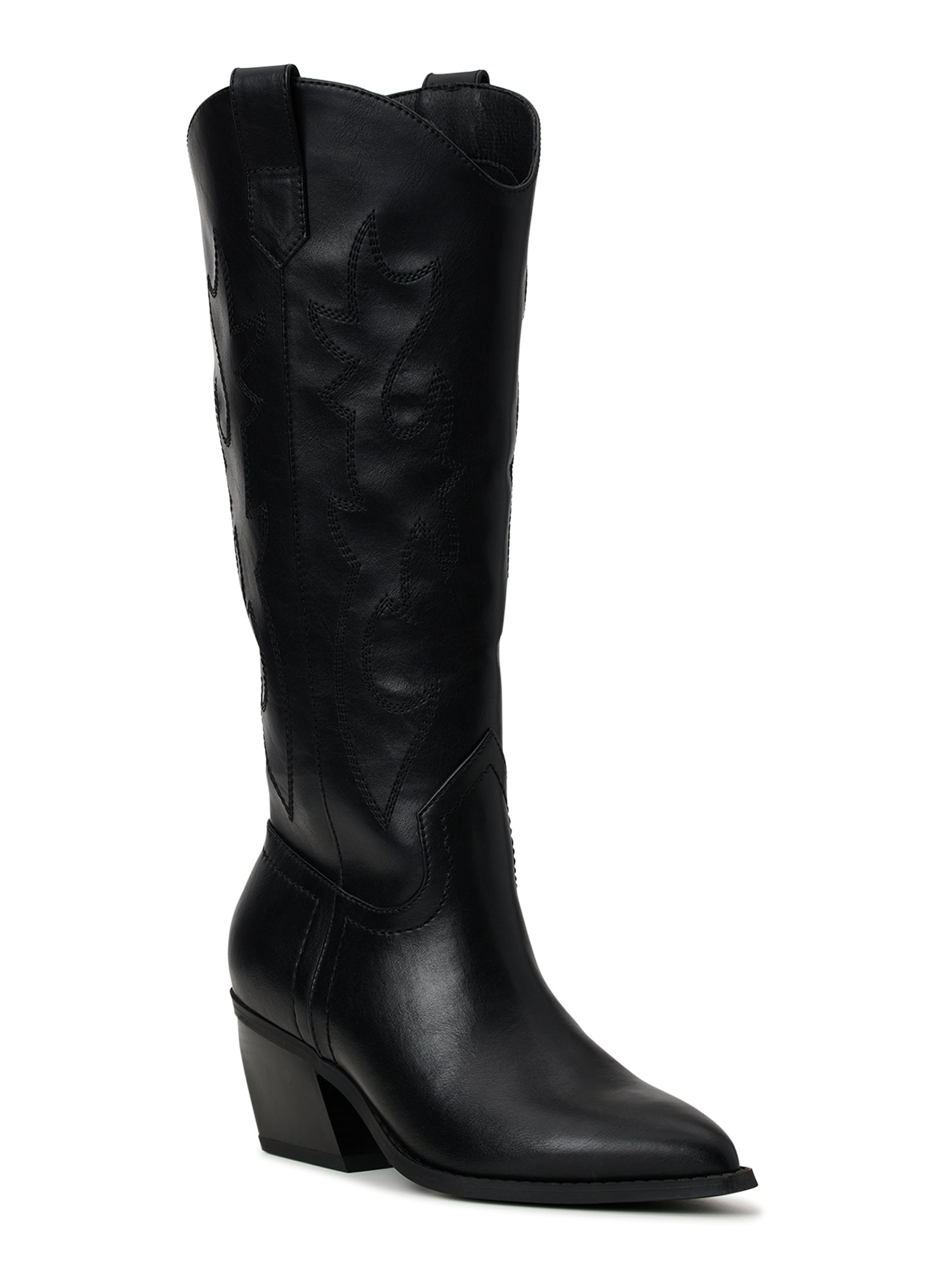 Madden NYC Women's Embroidered Tall Western Boots, Sizes 6-11