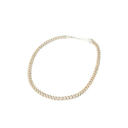 Madden NYC Women's Fashion Two Tone Mixed Chain Necklace Set, 3-Piece