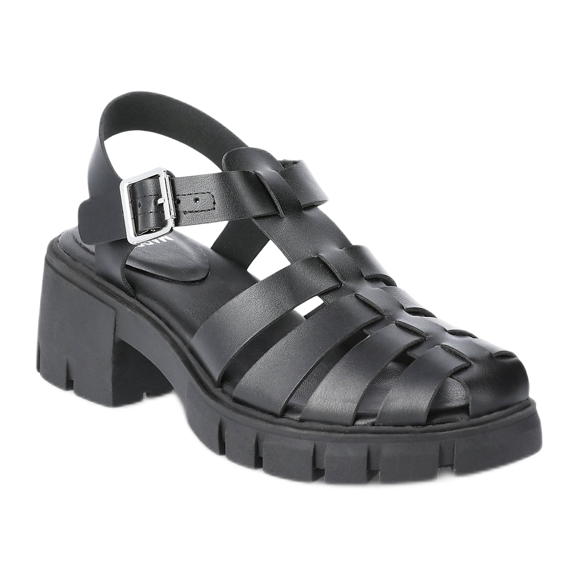 Madden NYC Women's Fisherman Block Heel Sandals