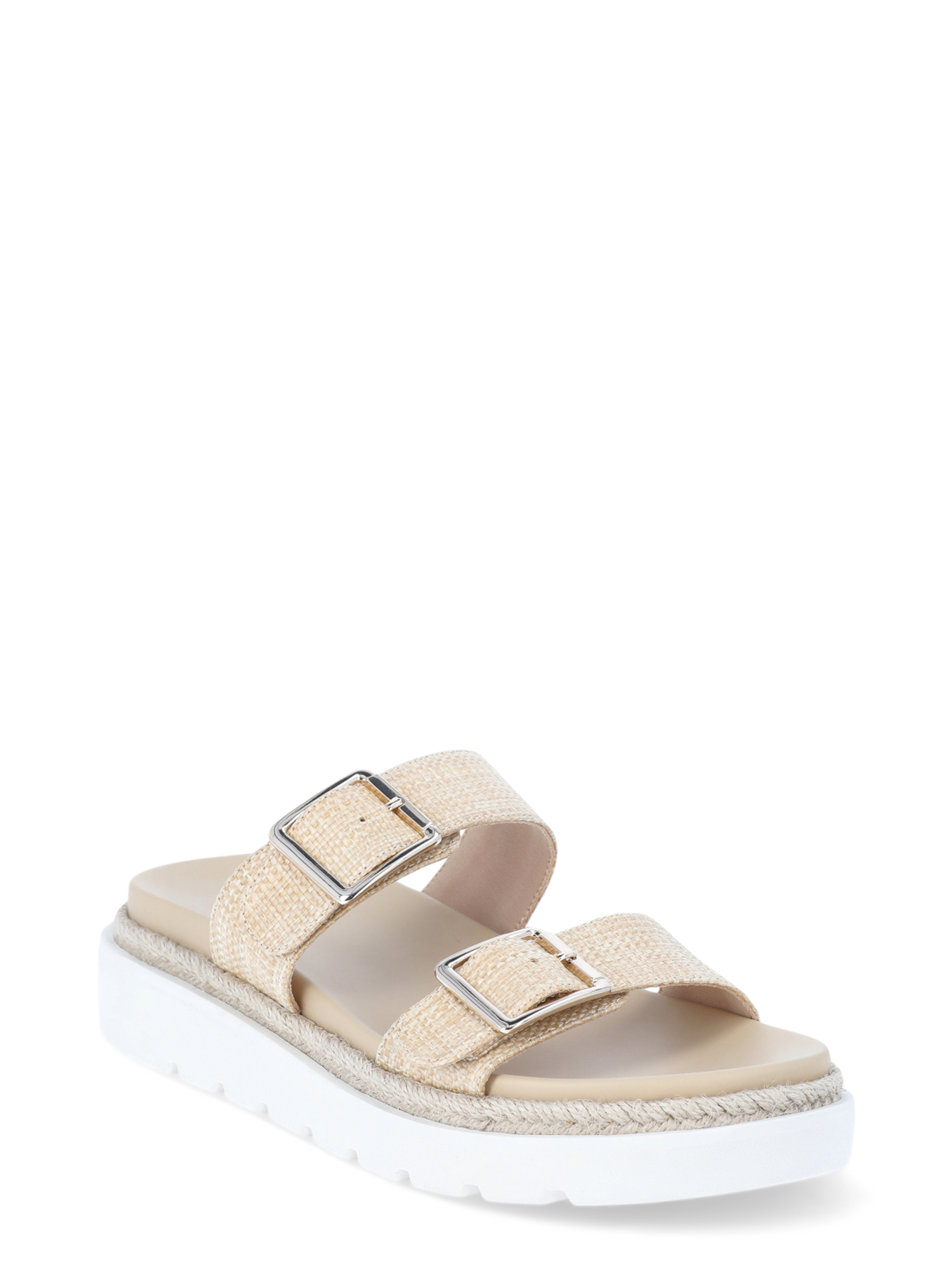Madden NYC Women's Two-Strap Flatform Sandals