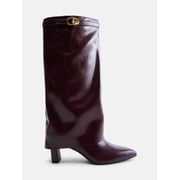 Madden NYC Womens Fold Over Faux Leather Buckle Boots