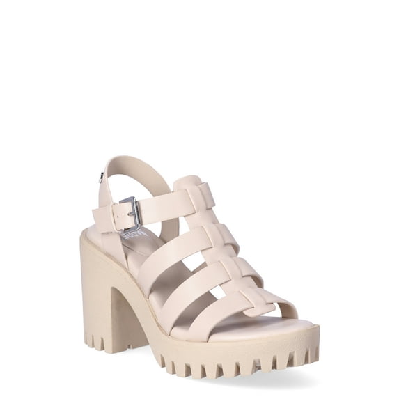 Madden NYC Women's Genesis Block Heel Fisherman Sandals