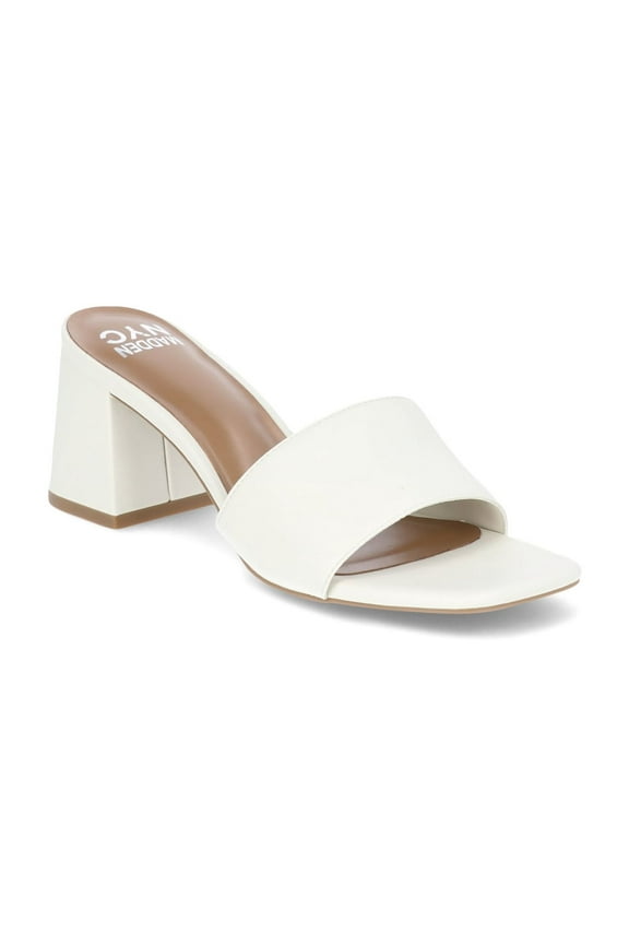 Womens Heeled Slides