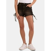 Madden NYC High Rise Lace-up Cheeky Short, Women's