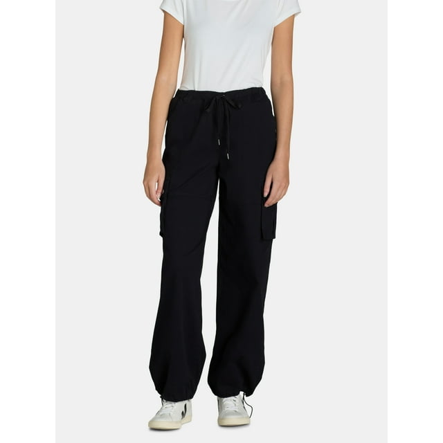 Madden NYC Women’s and Women's Plus Cargo Pants, 31" Inseam, Sizes XXS