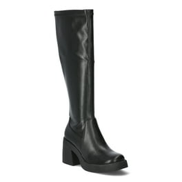 Steve Madden Tero Knee-High Black Boots, Size 10, Side Steve Madden Tero Knee-High Black Boots, Size 10, Side