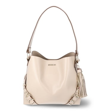 Madden NYC Women's Large Tote Handbag, Khaki