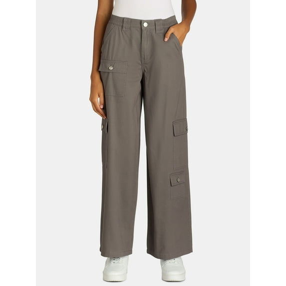 Madden NYC Women's Loose Fit Cargo Pants, 31" Inseam, Sizes XXS-XXL