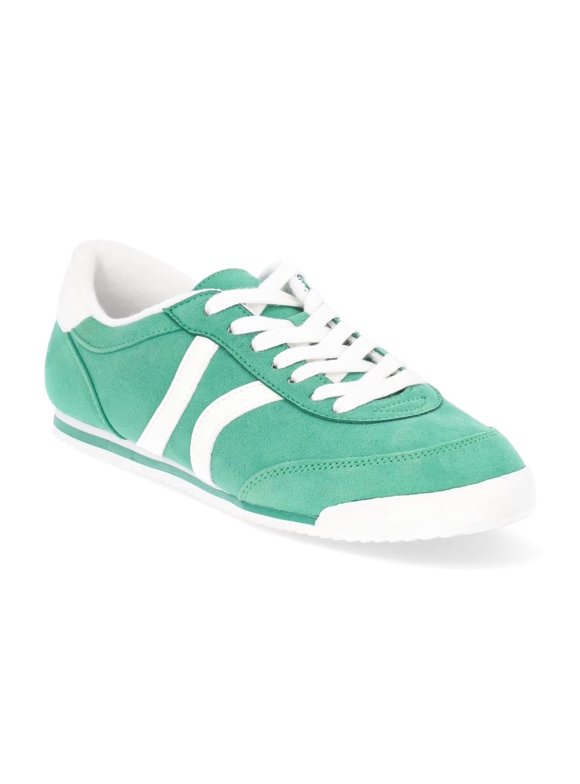 Women's Gum Sole Lace-up Low Sneakers