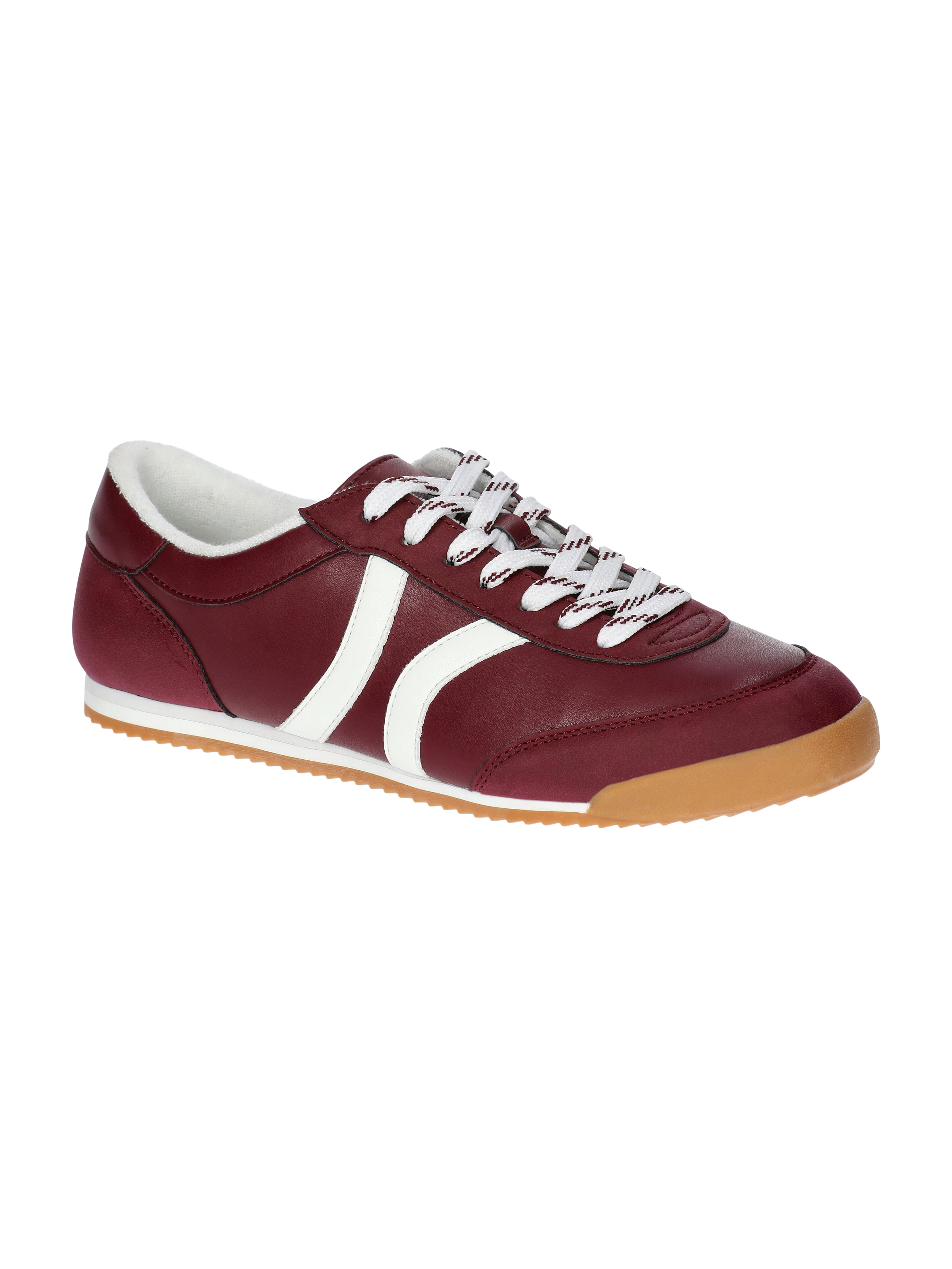 Madden NYC Women's Gum Sole Lace-up Low Sneakers