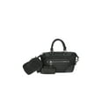 thumbnail image 1 of Madden NYC Women's Micro Top Handle Nylon Mini Handbag, Black, 1 of 4
