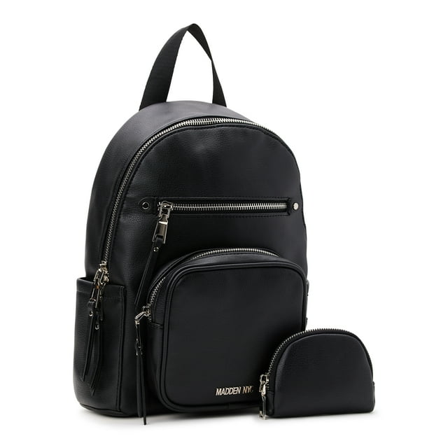 Madden NYC Women's Mini Backpack, Black